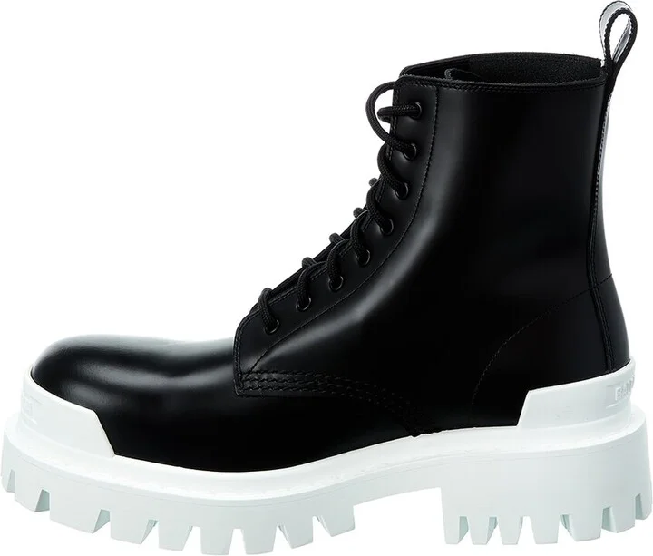 Balenciaga Strike Leather Bootie - Image 2