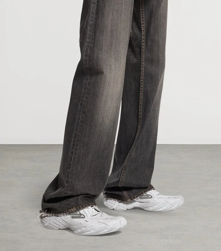 Balenciaga Suede Monday Sneakers - Image 2