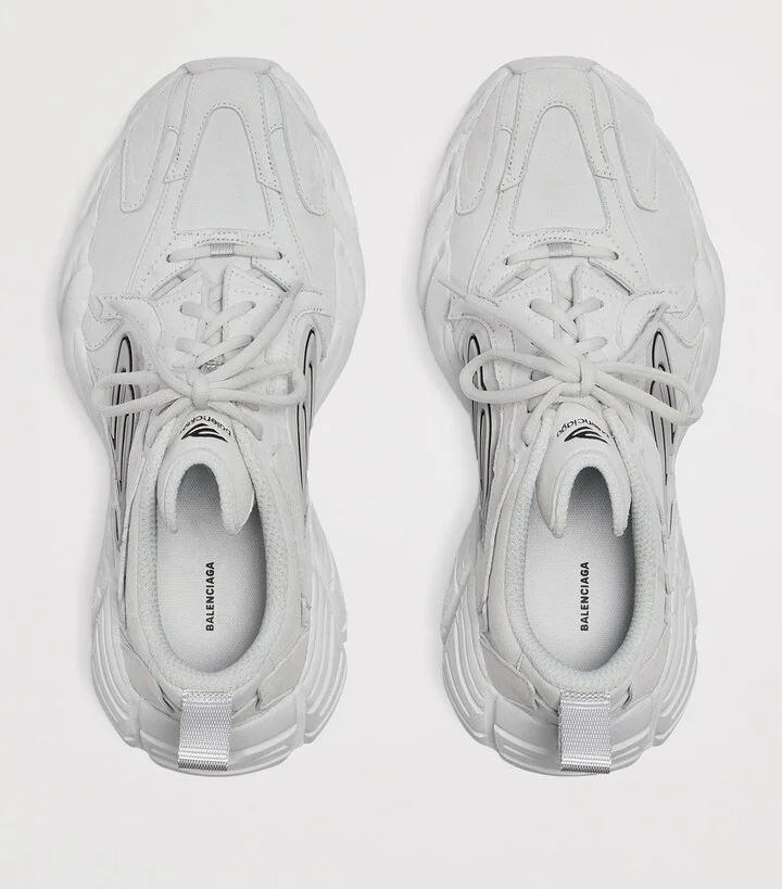 Balenciaga Suede Monday Sneakers - Image 4