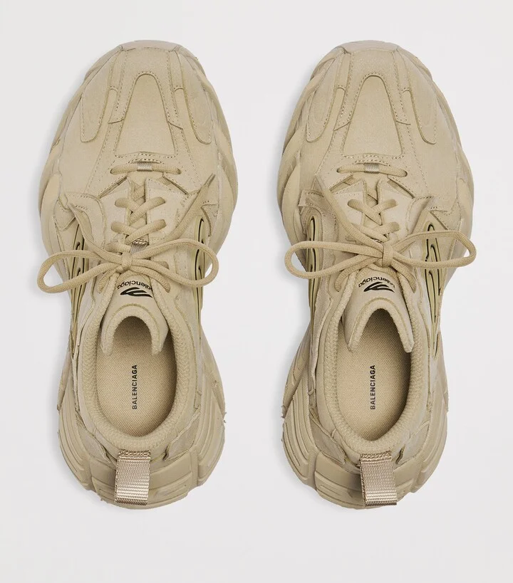 Balenciaga Suede Monday Sneakers - Image 3