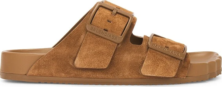 Balenciaga Sunday Sandal in Brown