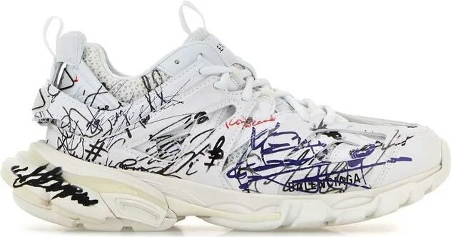Balenciaga Track Autographe Lace-Up Sneakers