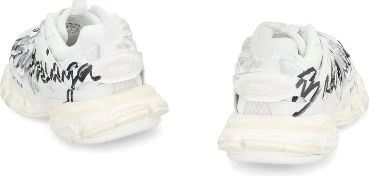 Balenciaga Track Signature Low-Top Sneakers - Image 4