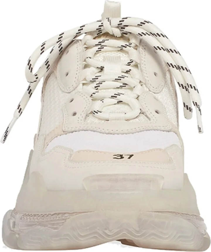 Balenciaga Triple S Clear Sole Washed Sneakers - Image 5