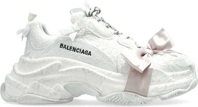 Balenciaga Triple S Lace-Up Sneakers