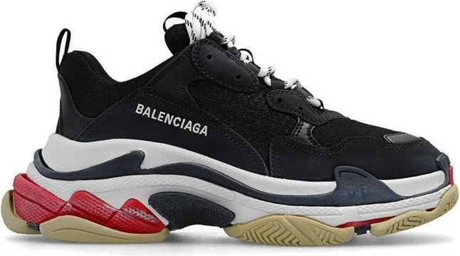 Balenciaga Triple S Lace-Up Sneakers