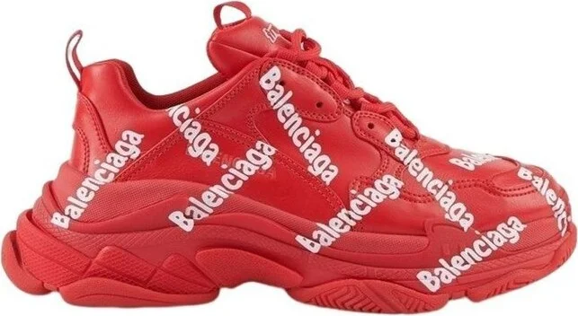 Balenciaga Triple S Monogram Sneakers