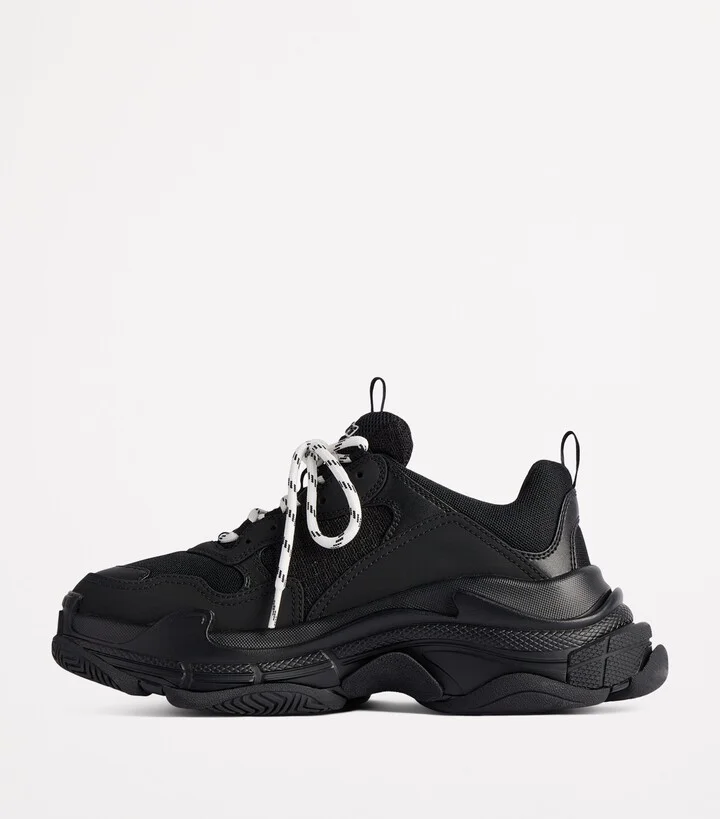 Balenciaga Triple S Tape Logo Sneakers - Image 2