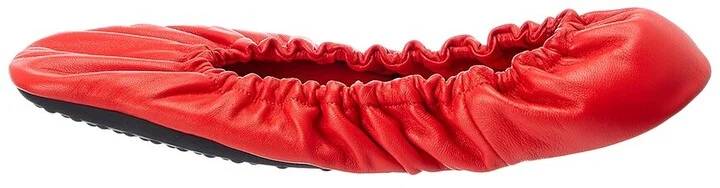 Balenciaga Tug Leather Ballerina Flat - Image 2