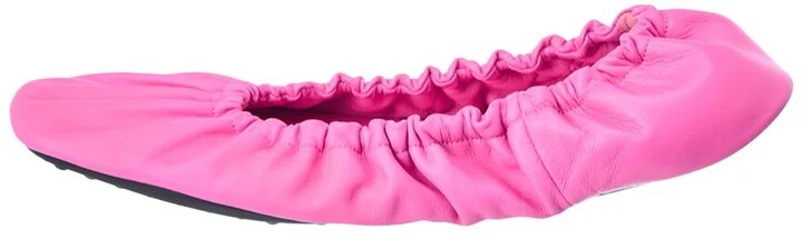 Balenciaga Tug Leather Ballerina Flat - Image 2