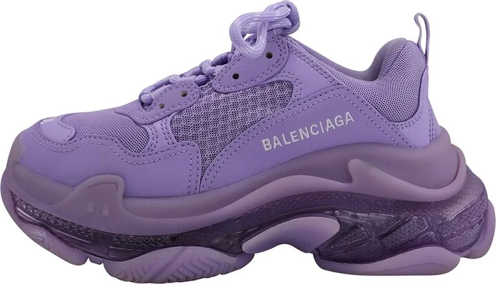 Balenciaga Women's Polyester Triple S Sneaker (Authentic Pre-Loved) - Image 2