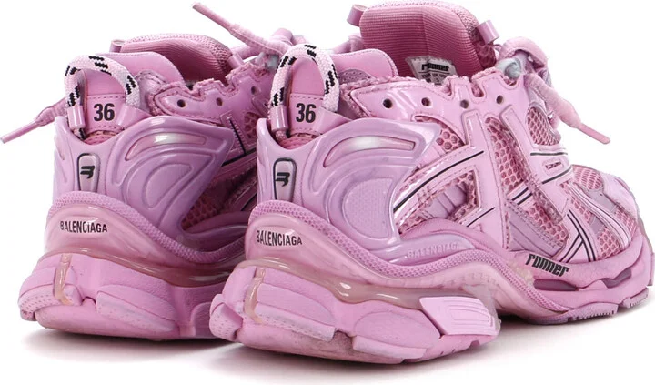 Balenciaga Women's Runner Sneakers Mesh and Nylon - Image 3