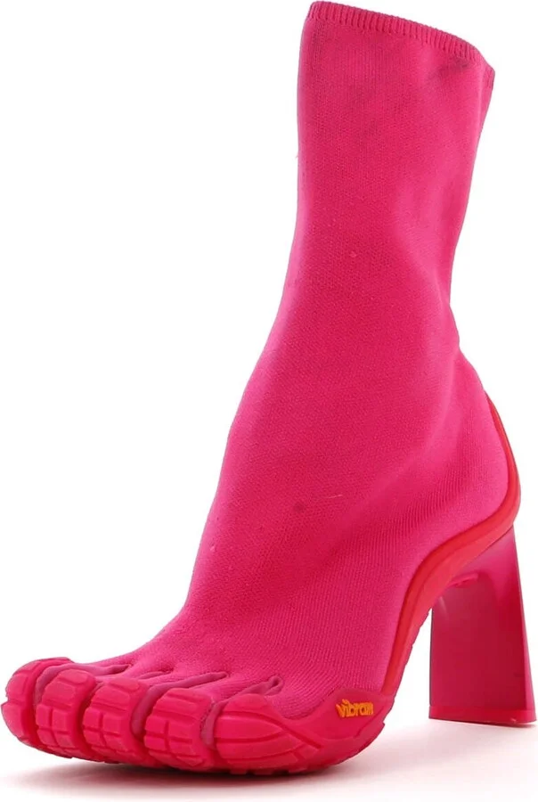 Balenciaga Women's Split Toe Sock Boots Technical Fabric