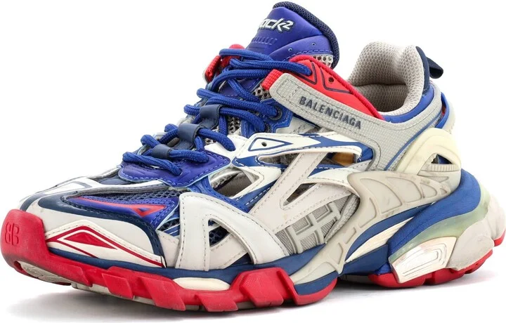 Balenciaga Women's Track 2 Sneakers Fabric and Rubber
