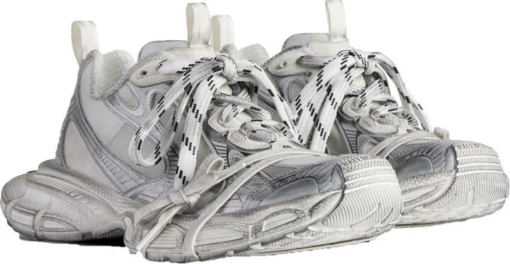 Balenciaga Worn-Out Effect 3Xl Mesh Sneakers Shoes - Image 2