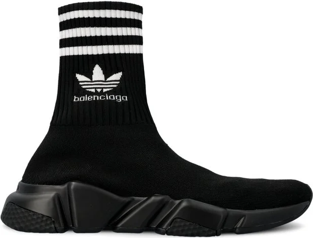 Balenciaga X Adidas Speed Knitted Sock Sneakers