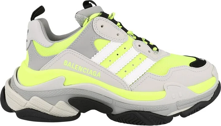 Balenciaga X Adidas Triple S Leather Sneaker - Image 2