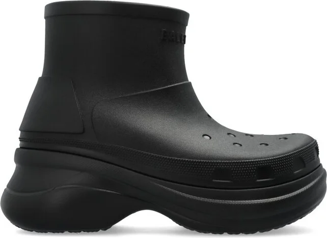 Balenciaga X Crocs Ankle Boots