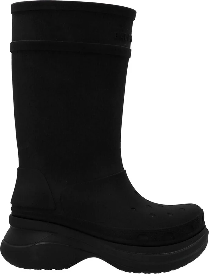 Balenciaga X Crocs Boots Boots And Ankle Boots Black