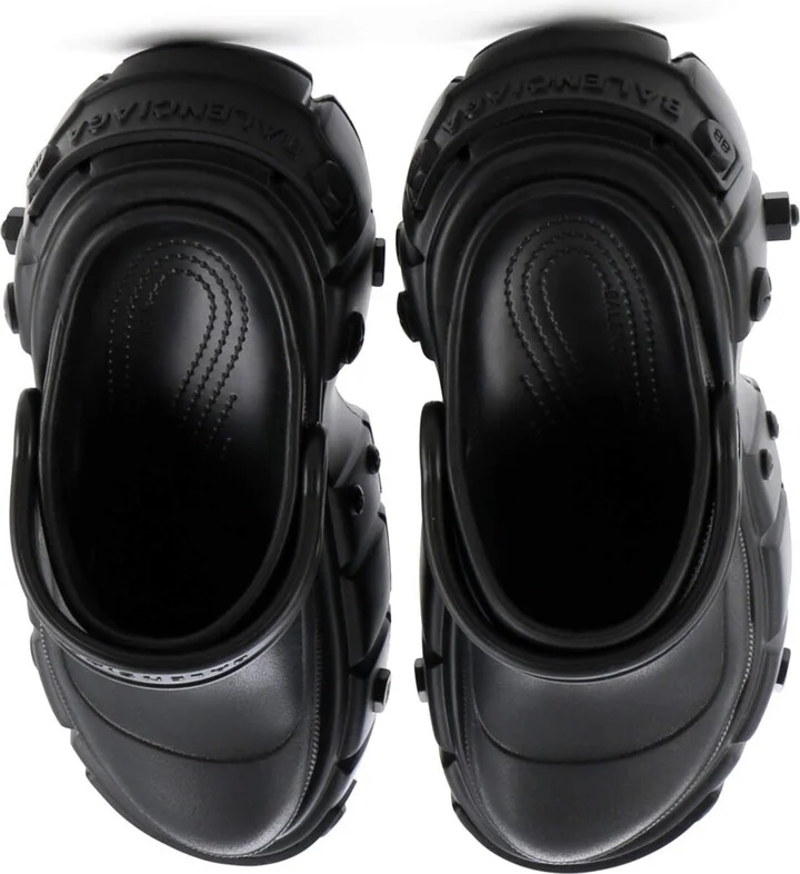 Balenciaga x Crocs Hardcrocs Platform Sandals Rubber - Image 2
