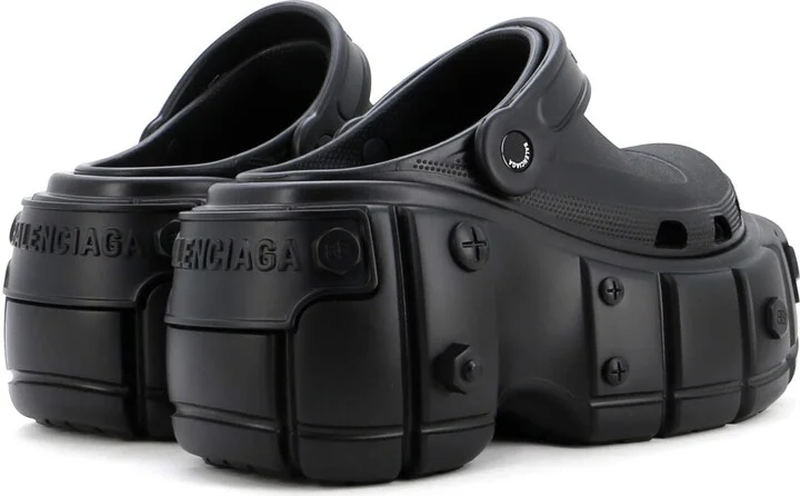 Balenciaga x Crocs Hardcrocs Platform Sandals Rubber - Image 3