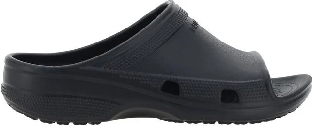 Balenciaga X Crocs Logo Embossed Sandals