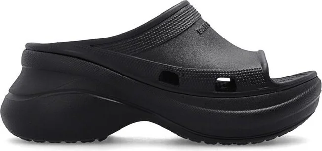 Balenciaga X Crocs Platform Sandals