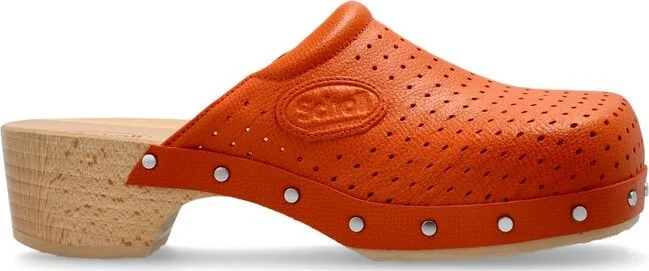 Balenciaga X Scholl Square-Toe Clogs
