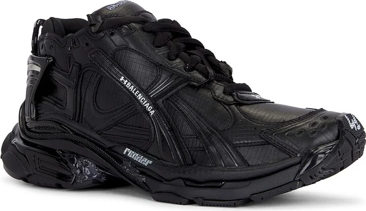 Balenciaga x Under Armour Runner Ripstop in Black - Image 2