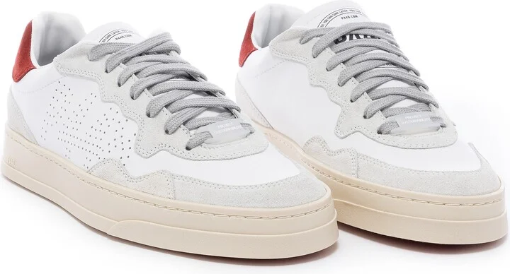 WHITE/ RED