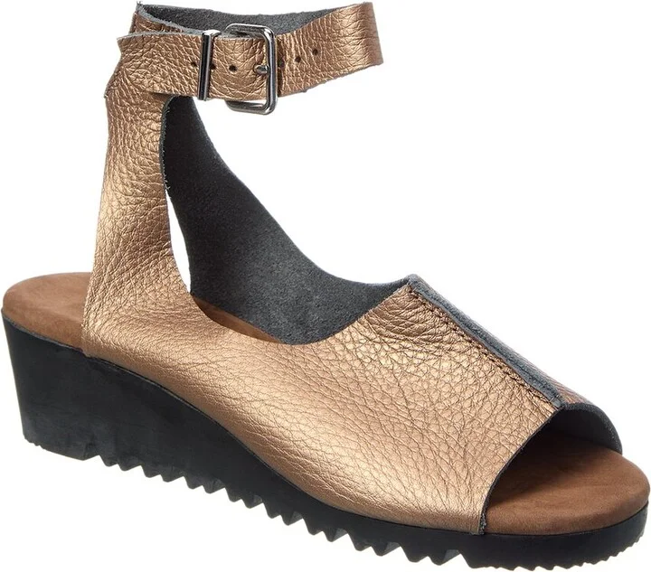 Baliko Leather Wedge Sandal