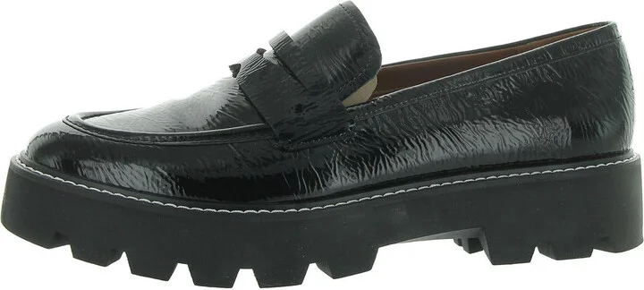 Balin Womens Patent Slip-On Loafers