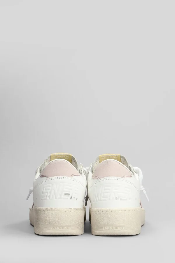 Ball Star 2 Sneakers In White Leather - Image 4
