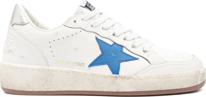 Ball Star 2 star-detail leather sneakers
