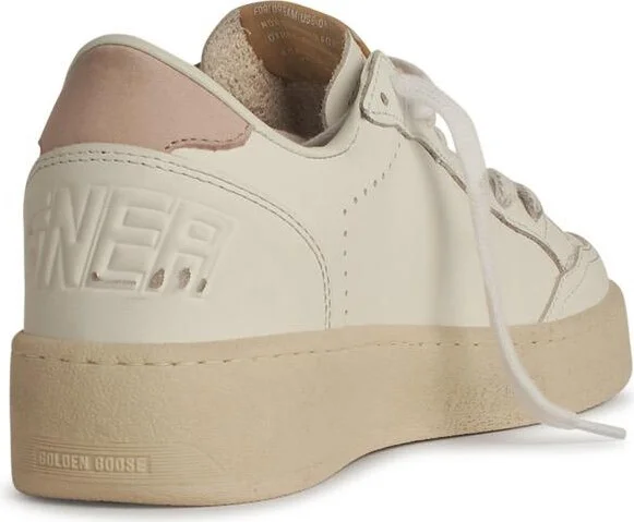 'ball Star 2' White Leather Sneakers - Image 3
