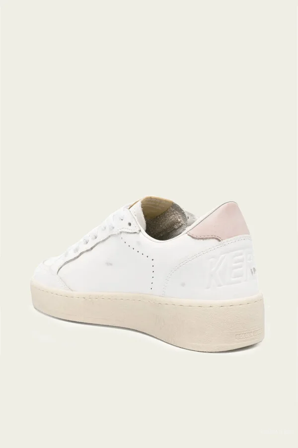 Ball-Star 2 White Pink Leather Sneaker - Image 3