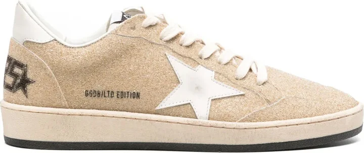 Ball-Star crystal-embellished sneakers