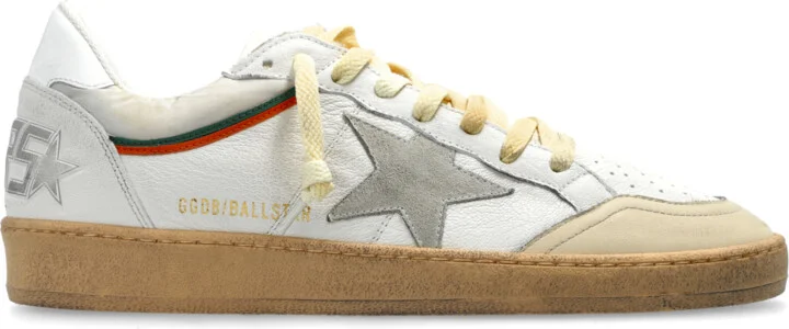 Ball Star Double Upper Sneakers, , - Cream