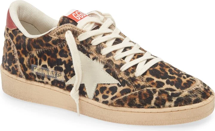 Ball Star Genuine Calf Hair Sneaker