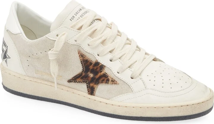 Ball Star Genuine Calf Hair Sneaker