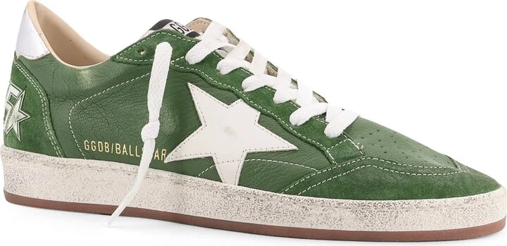 Ball-star Leather Sneakers With Embossed Iconic Detail - Image 2