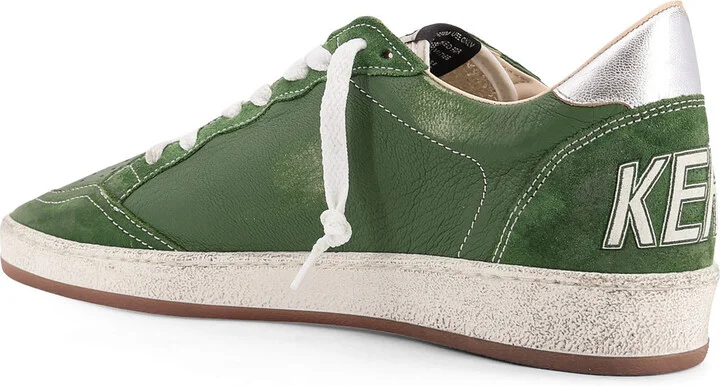 Ball-star Leather Sneakers With Embossed Iconic Detail - Image 3