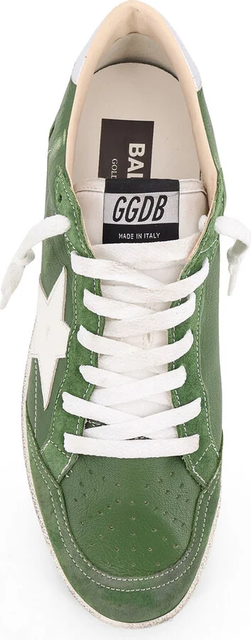 Ball-star Leather Sneakers With Embossed Iconic Detail - Image 5