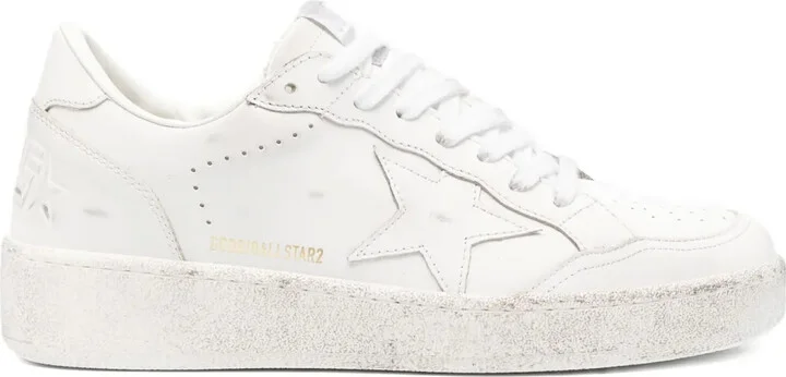 Ball Star leather trainers
