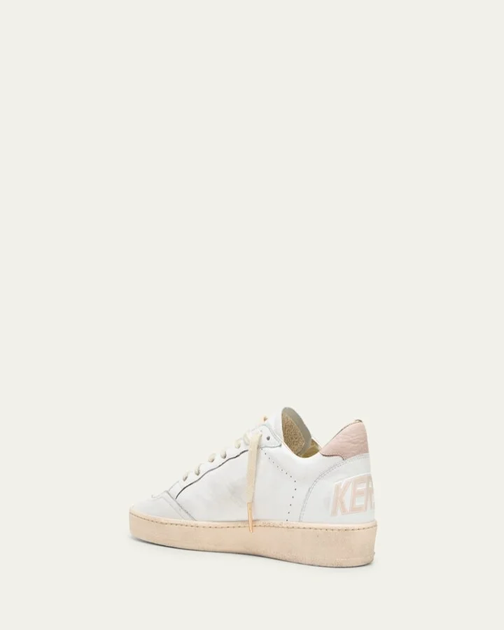 Ball Star Low-Top Leather Sneakers - Image 3