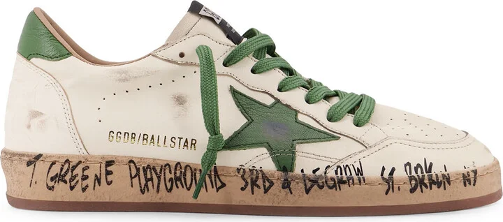 Ball Star Low-top Leather Sneakers