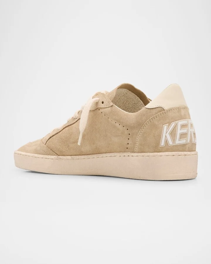 Ball Star Low-Top Suede Sneakers - Image 7