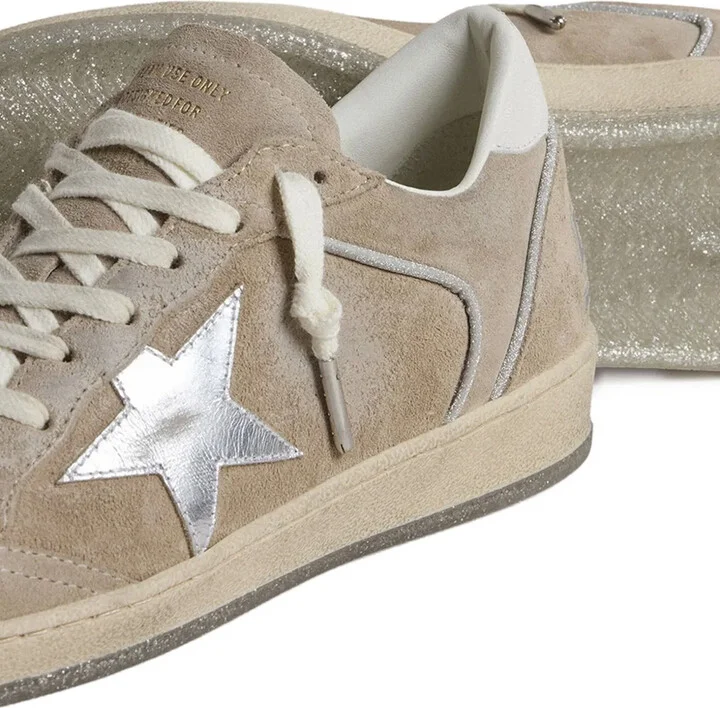 Ball Star LTD star-embellished suede sneakers - Image 4