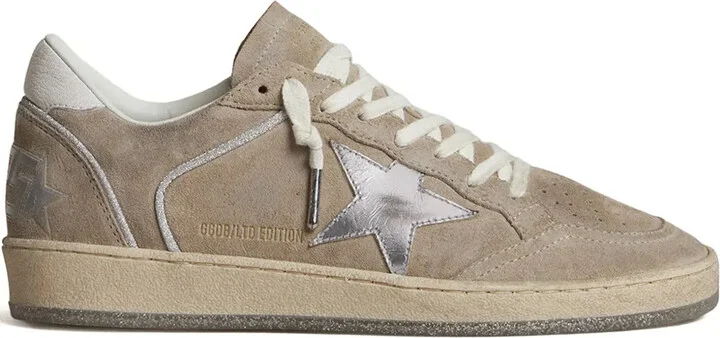 Ball Star LTD star-embellished suede sneakers