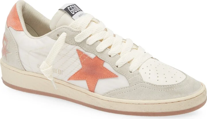 Ball Star Mixed Media Low Top Sneaker